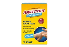 Aspercreme Lidocaine Cream with Aloe - Pain Relief Topical, 1.75 Oz