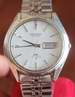 Vintage Seiko/Seiko Lord Matic LM 5606 25J SS Automatic Japan Mens Watch