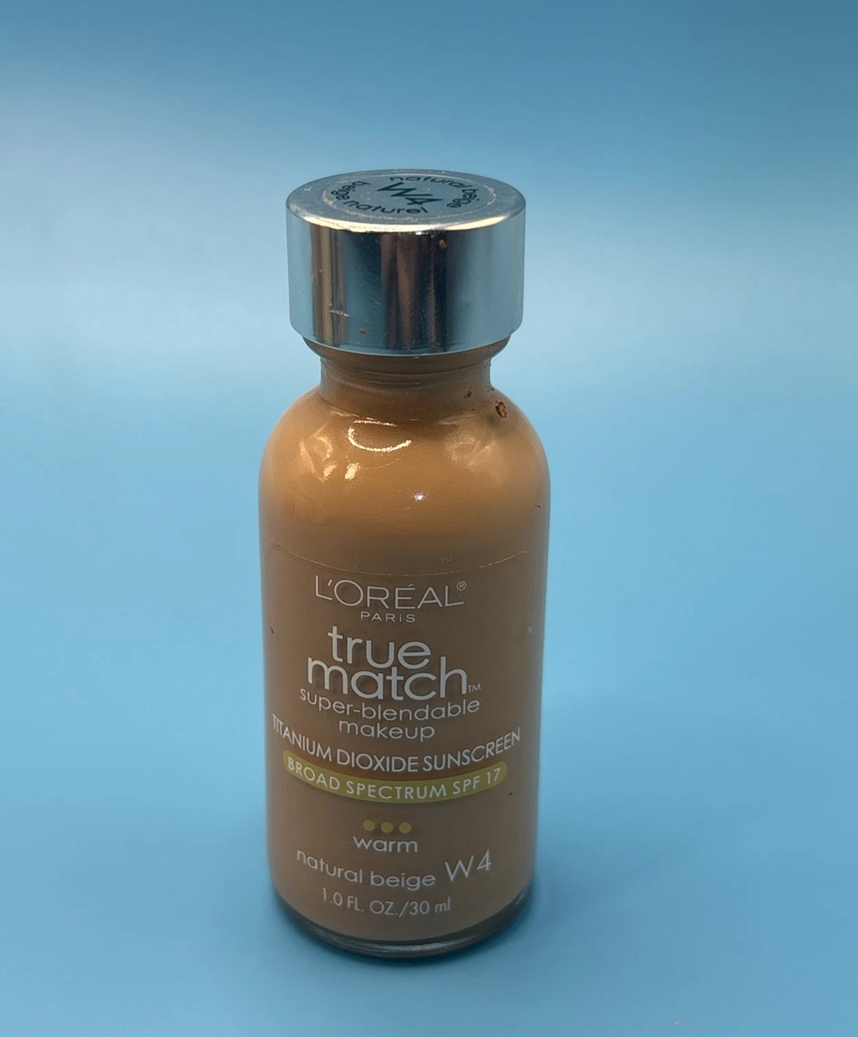 LOREAL TRUE MATCH SUPER BLENDABLE MAKEUP TITANIUM SPF17 W4 NATURAL BEIGE warm
Opens in a new window