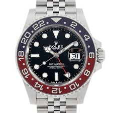 ROLEX GMT Master II 126710BLRO black 5 row jubilee bracelet Random Number se...