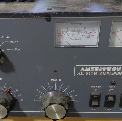 Ameritron AL-811H HF Linear Amplifier 2000W SSB/CW/AM/FM Black