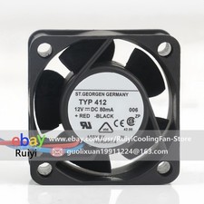 TYP 412 DC12V 80mA 4020 40X40X20MM 4CM 2Wire Inverter Axial Original Cooling Fan