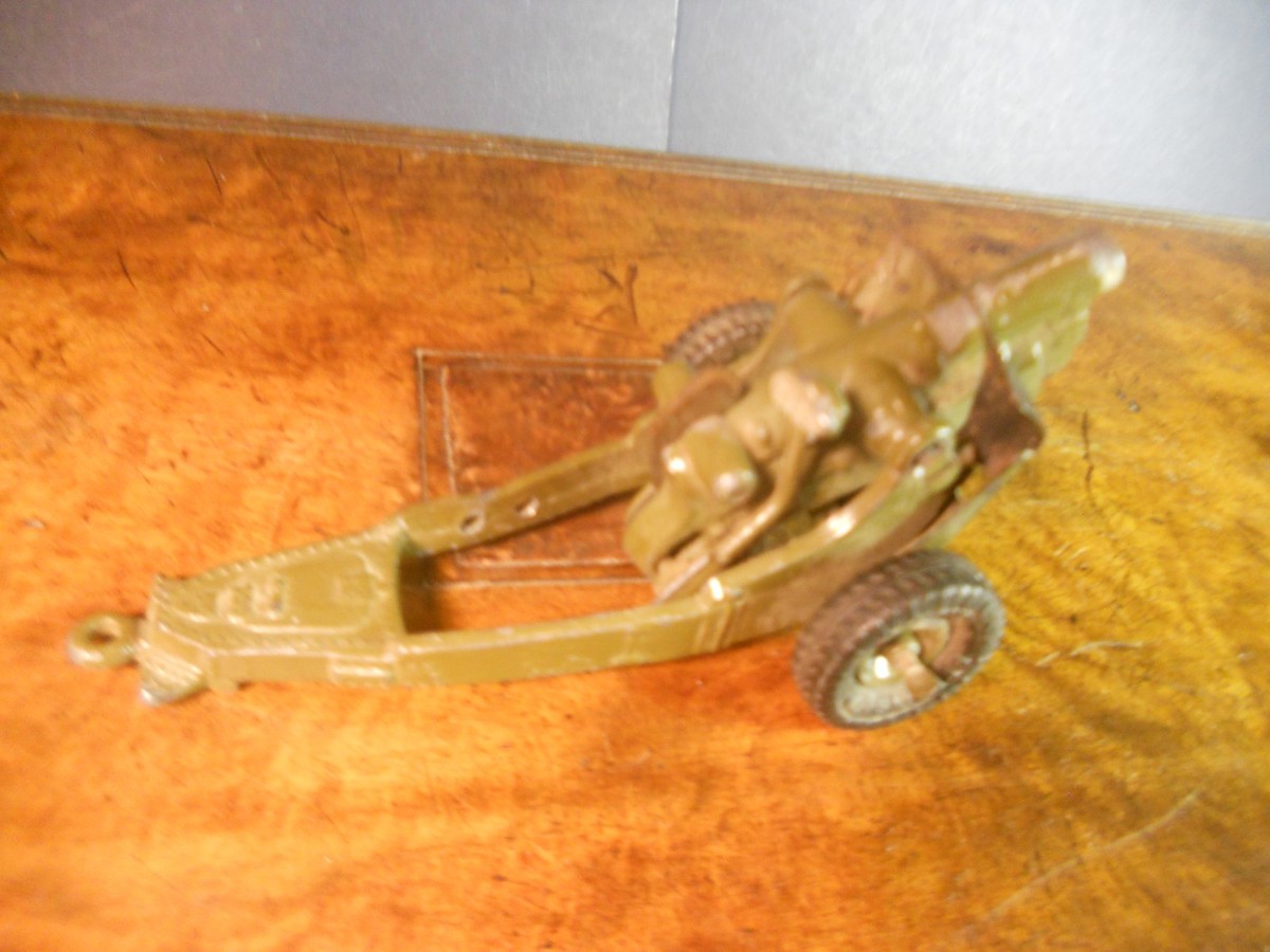 Britains Ltd - Canon Artillerie Seconde Guerre Mondiale - Échelle 1/32 - Rare - Bon état