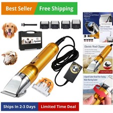 Tagliabordi Elettrico Professionale per Cani, Potenti Cesoie per Pecore Pet Groomi...