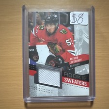 Upper Deck SP Game Used Rookie Sweaters #RS-AL Artyom Levshunov /299 MEM