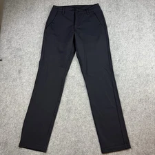 BYLT Premium Basics Mens Everyday 2.0 Slim Fit Pants Size 32 Tall Navy Stretch