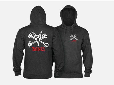 Powell Peralta Skateboard Hoody Rat Bones Charcoal Heather