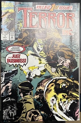 Terror Inc. #1 - Marvel Comics - Jul 1992 - Killer 1st issue