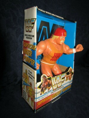 LJN/multi toys wwf/wwe Wrestling Superstars Hulk Hogan Water 