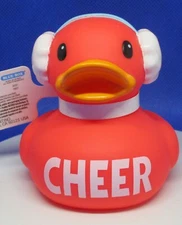 INFANTINO~WINTER CHEER With EARMUFFS Fun Time Rubber Duck