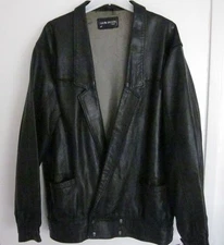 GAVIN BROWN LONDON MENS BLACK LEATHER JACKET Made in England SZ 40 Soft Supple