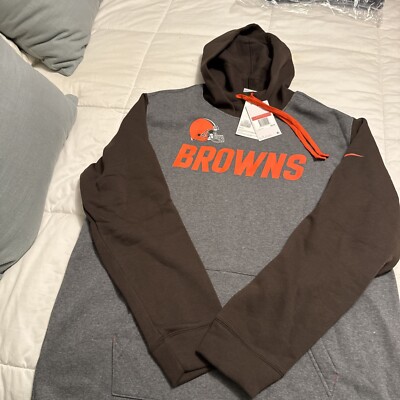 Cleveland Browns Nike Hoodie Men s Size L NWT