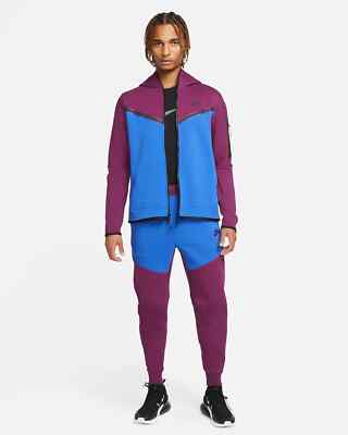 ウェア NIKE NIKE TECH FLEECE Sangria/Game Royal/Black PANTCU4495-610 SIZE XXL
