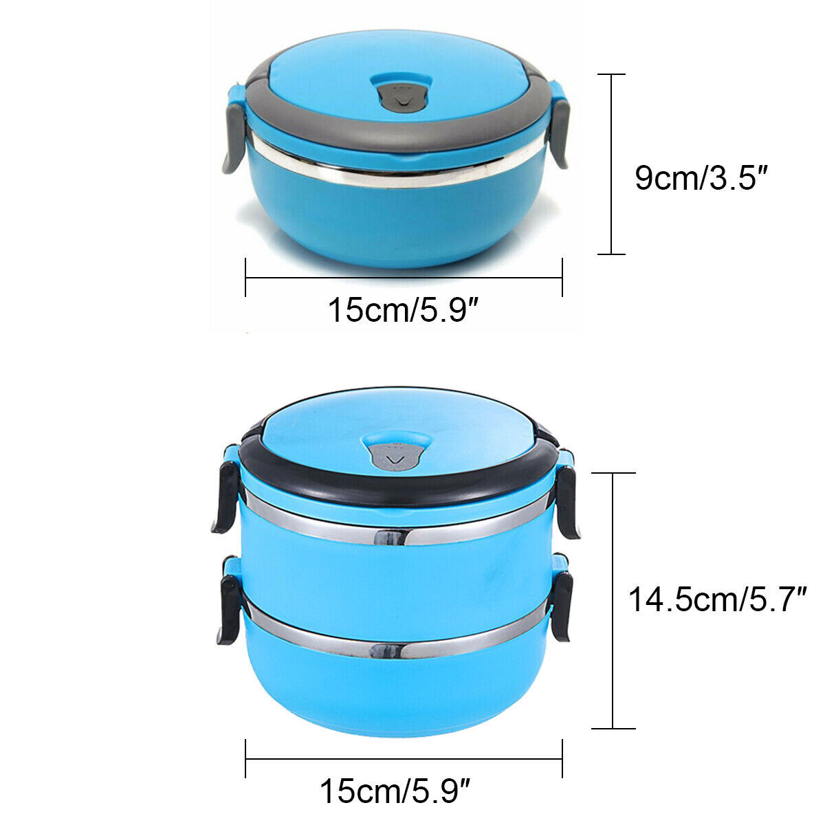 Hot Food Flask Stainless Steel Lunch Box Thermos Vacuum Insulated Trave