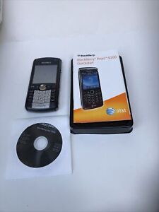Blackberry Pearl 9100 Unlocked Cell Phone Unlock Any At T Sim Card Ebay