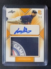 2021 Leaf Perfect Game Luis Rujano Autographed Patch Yellow #2/3 Cubs!!!