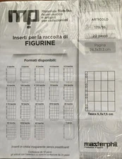 MASTERPHIL pacco da 20 fogli 179/16 Tasche Figurine Calciatori Panini