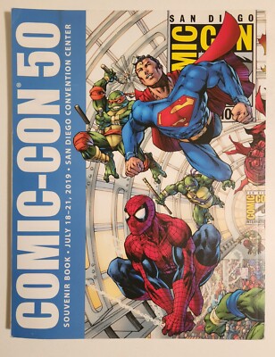 San Diego Comic Con International 2019 Souvenir Book VF- SDCC 50th
