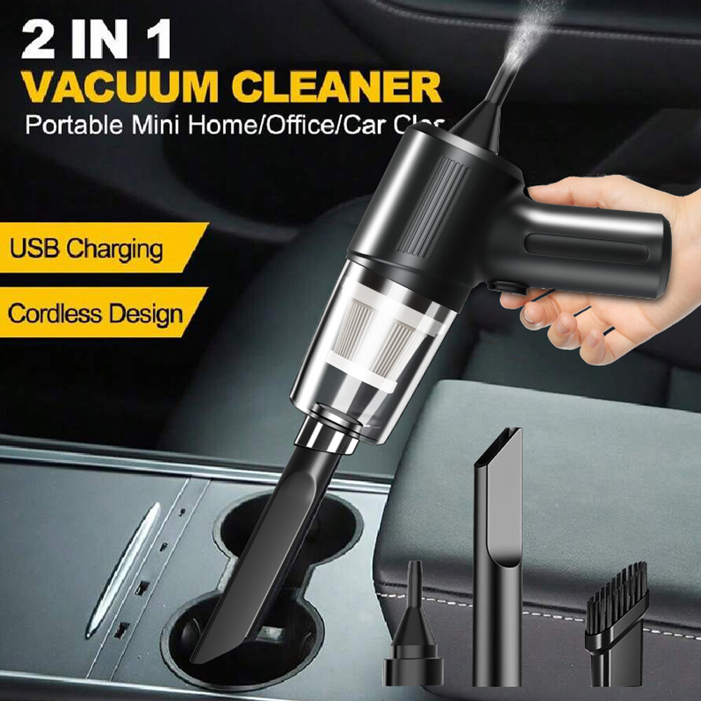 120W Cordless Handheld Vacuum Cleaner Portable Suction and Blowing Integrated
