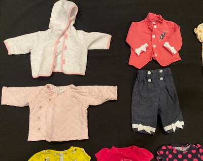 Lot De Vêtements Pour Fille 3-6 Mois - Occasion En Très Bon état - Ensemble