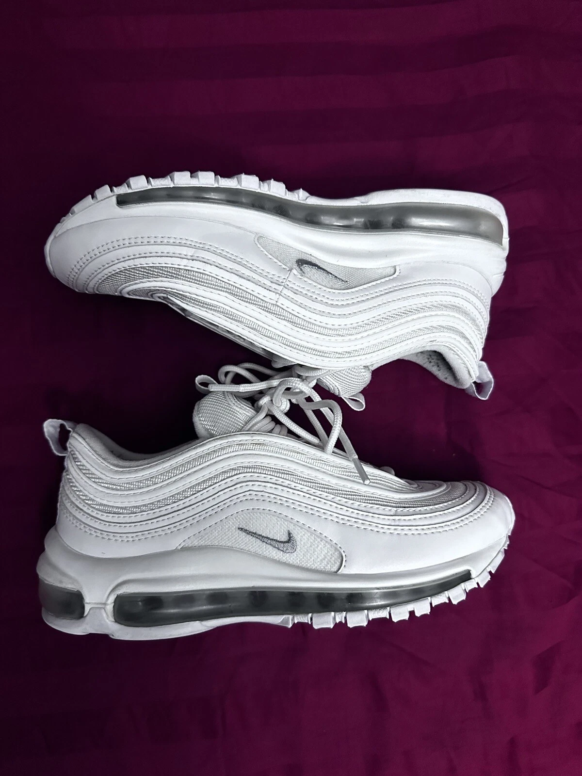 Taglia 5 5 (GS) Nike Air Max 97 bianco basso 921522 100