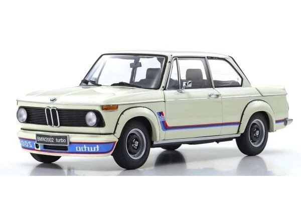 KYOSHO 1/18 Diecast - BMW 2002 Turbo 1974 Silver or White - Immagine 3 di 4