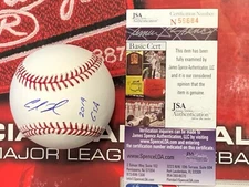 JSA AJ A.J. Reed Signed Official Baseball COA 2014 GSA Golden Spikes Award ROMLB