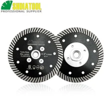 2pcs 4.5"/115mm Diamond Cutting Blade Granite Marble Concrete Grinder Disc Wheel