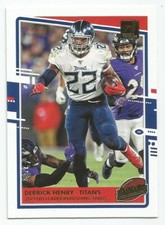 2020 Donruss Derrick Henry HIGHLIGHTS INSERT #H-DH TENNESSEE TITANS