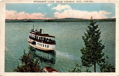 Sturgeon Lake, Lindsay, Ontario, Canada, Valentine-Black Co., Toronto, Postcard