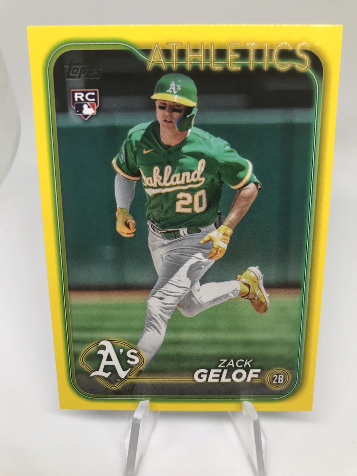Zack Gelof (RC) 2024 Topps Series 1 - Yellow #166
