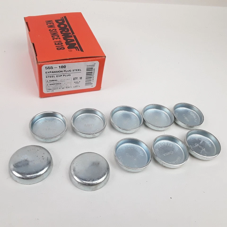 Juego de 10 enchufes de expansión de copa de acero con núcleo de motor de 30,25 mm para Honda Ford Mazda Foto 3 de 4