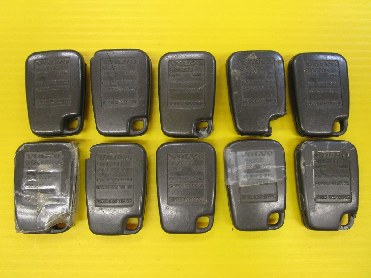 Lot of 10 OEM Used Volvo Keyless Remote Fob 9166200 HYQ1512J | eBay