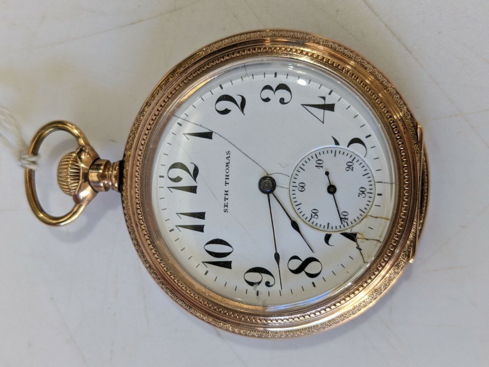 Seth Thomas Watch Co. Grade 26 Pocket Watch image 2