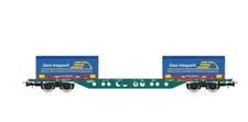 Rivarossi Hr6616 Sgnss Cemat Green Livery 2 Coil Container 20’ Dani Transport