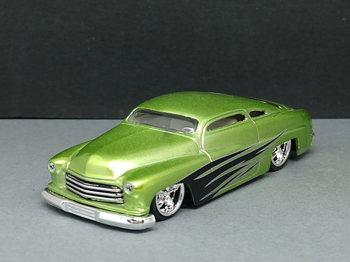 Chopped & channeled Green '51 Mercury Lead Sled 1/64 Limited