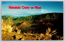 Maui Hawaii Haleakala Crater Mauna Kea Mauna Loa National Park HI Postcard