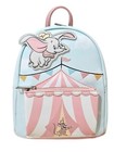 nwt DISNEY - DUMBO FLYING CIRCUS TENT - LOUNGEFLY MINI BACKPACK