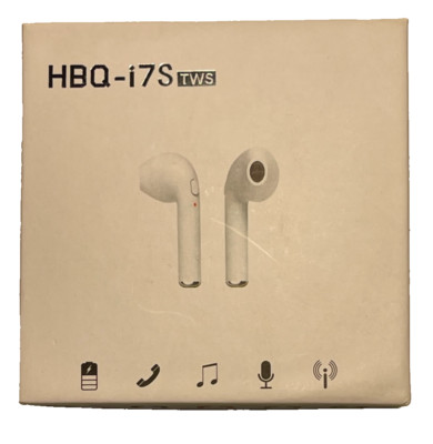 HBQ-i7S TWS Wireless Earbuds - Black - Unused