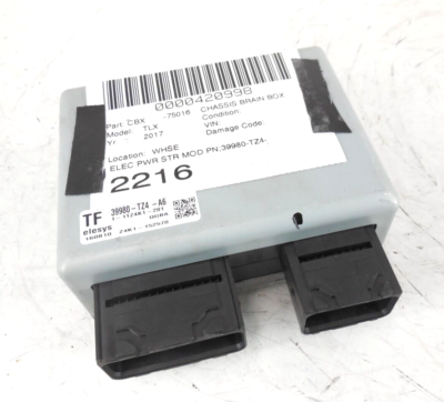 ユン 15 16 17 Acura TLX Electric Steering Module Computer 39980TZ4A6