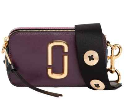 NEW MARC JACOBS Snapshot Buttons Crossbody Camera Bag Small Multicolor Gold  Hdw