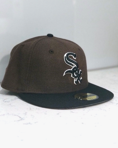 NEW ERA 59FIFTY 5950 2 TONE CHICAGO WHITE SOX FITTED HAT CAP SIZE 6 7/8 - Picture 1 of 6