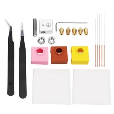 Nozzle +Cleaning Needle+Heating Block +Tools Kit For Creality Ender-3 3D Printer