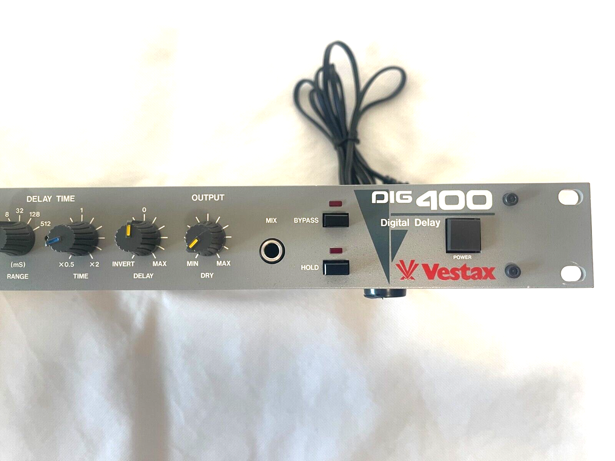 Vestax DIG-400 Digital Delay 1U Rack Effect AC100V | eBay