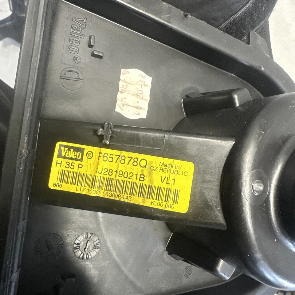 2004 AUDI TT 8N AQUECEDOR VENTILADOR MOTOR RESISTOR 1J2819021B - Imagem 2 de 4