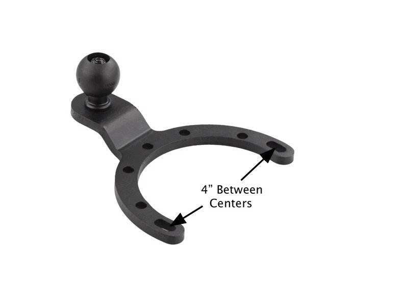 RAM Motorcycle 4" Gas Tank Mount for Samsung Galaxy S24, S23, S22, S21, Others - Image 4 of 4
