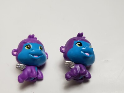 NEW Hatchimals Colleggtibles Series 2 Purple Monkey Lot of 2 Fast Shipping 