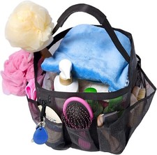 Attmu Mesh Shower Caddy Portable for College Dorm Room Essentials with 8 Pockets