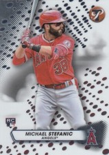 MICHAEL STEFANIC TOPPS PRISTINE ROOKIE CARD RC LOS ANGELES ANGELS #76 2023 23