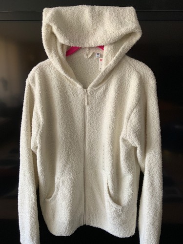 UNIQLO GIRLS SOFT FLUFFY LONG-SLEEVE 